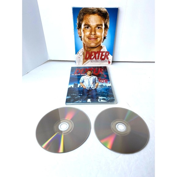Dexter The Second Season (incomplete) 2 DVD , Disc 1,2 - Picture 1 of 5